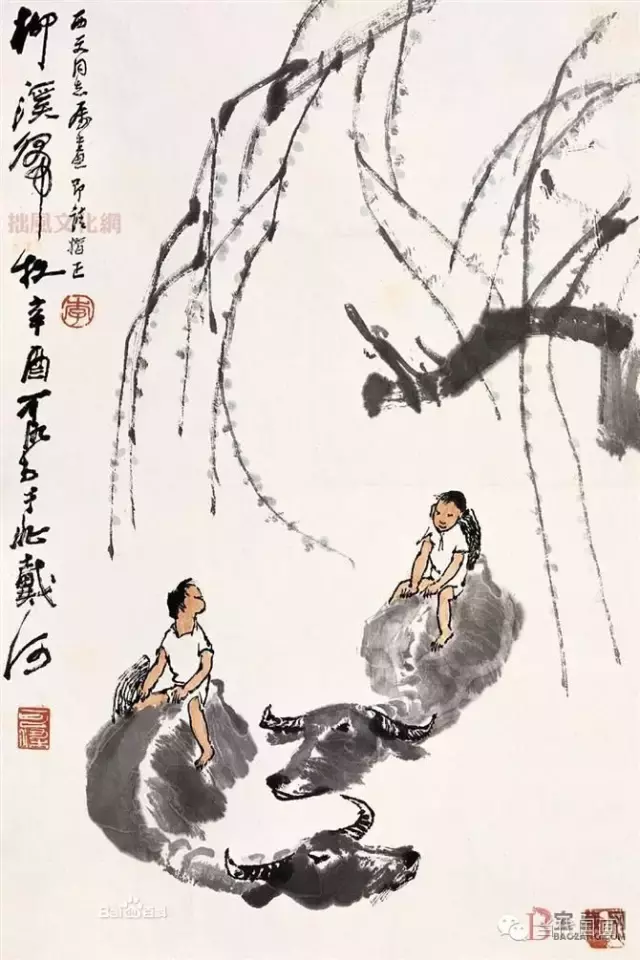 李可染一生創(chuàng)作作品1000件，市場拍了8000件，90%是假的